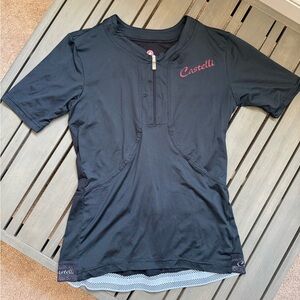 Castelli Women's Black Jersey Top